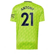 Manchester United Antony #21 Tredje Tröja 2022-23 Korta ärmar